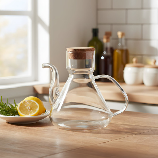 Glass Oil Dispenser Large